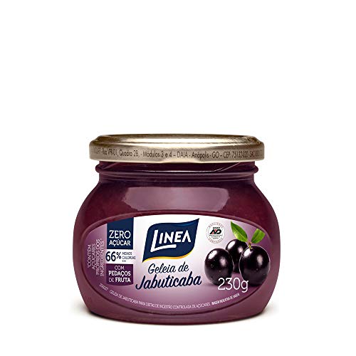 imagem de GELEIA LINEA JABOTICABA ZERO 230GR