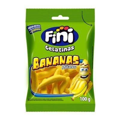 imagem de BALA GELATINA FINI BANANA PACOTE 100G