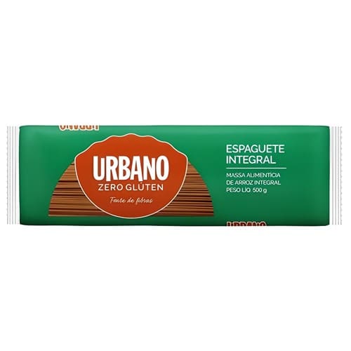 imagem de MACARRÃO URBANO INTEGRAL 500G ESPAGUETE