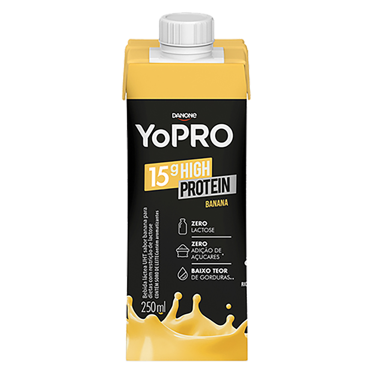 imagem de YOPRO DANONE UHT 250ML BANANA