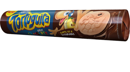 imagem de BISCOITO RECHEADO TORTUGUITA 120G CHOCOLATE