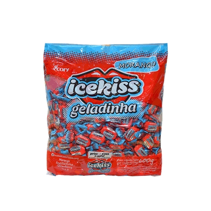 imagem de BALA ICE KISS 500G PCT MORANGO