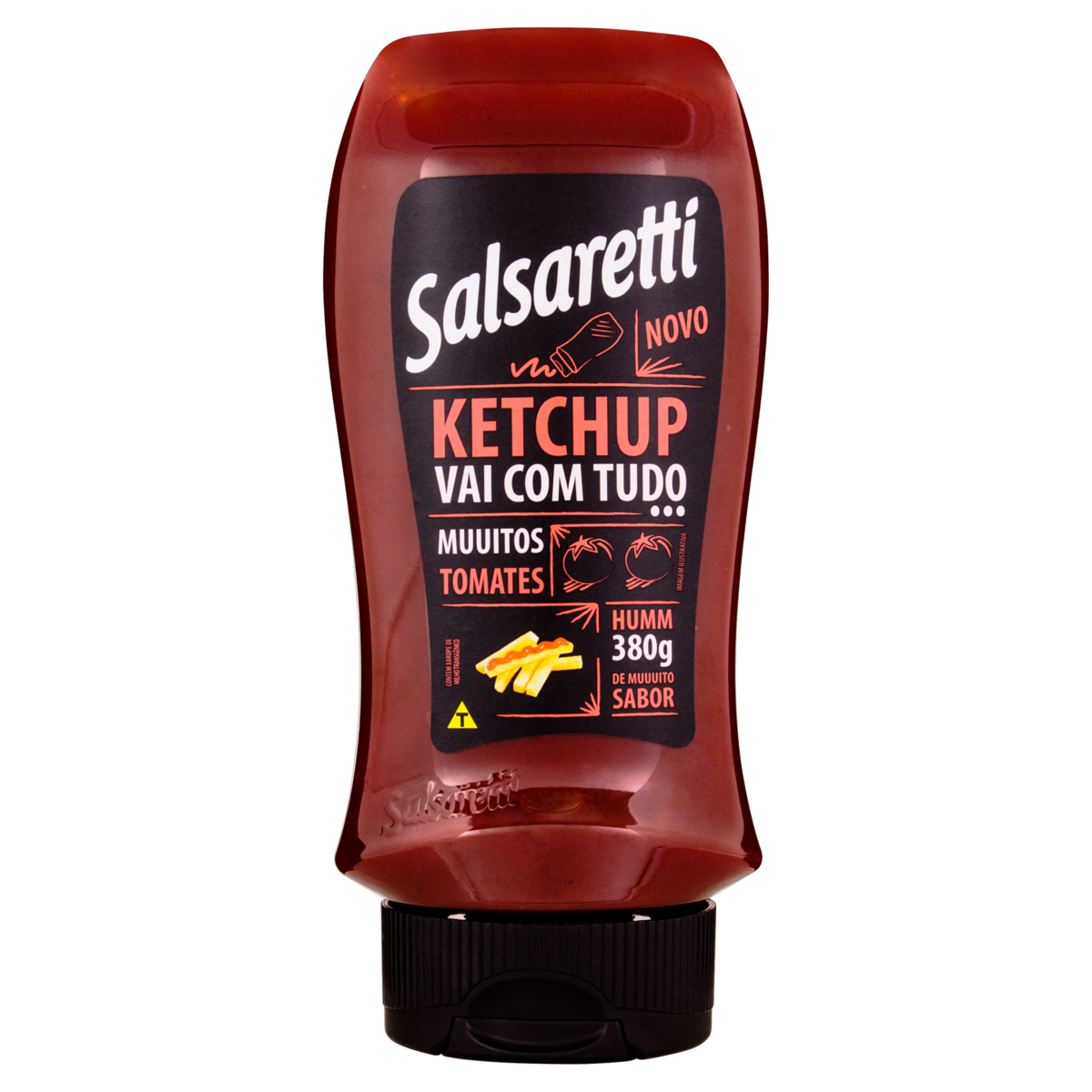 imagem de KETCHUP SALSARETTI TRADICIONAL TOP DOWN 380G