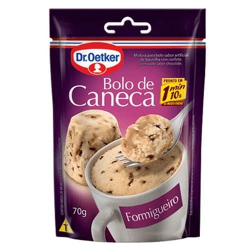 imagem de MISTURA BOLO CANECA DR OETKER 70G FORMIG