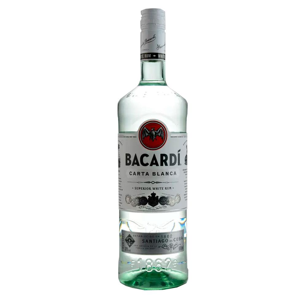 imagem de RUM CARTA BLANCA BACARDI GARRAFA 980ML