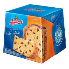 imagem de PANETONE AYMORÉ CHOCOLATE 400G