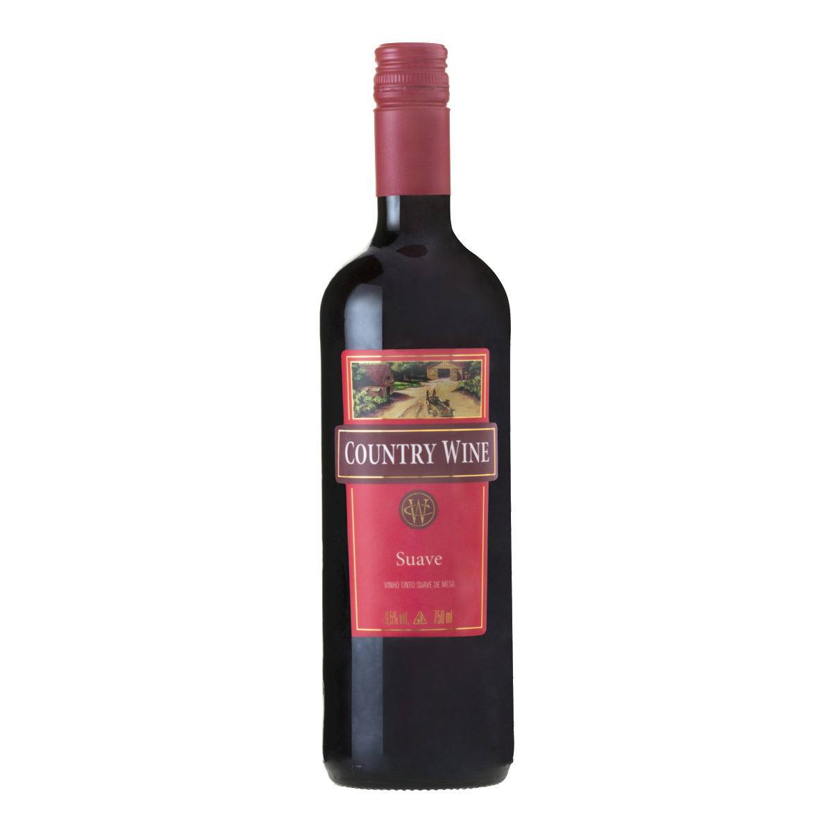 imagem de VINHO TINTO NACIONAL COUNTRY WINE SUAVE 750ML