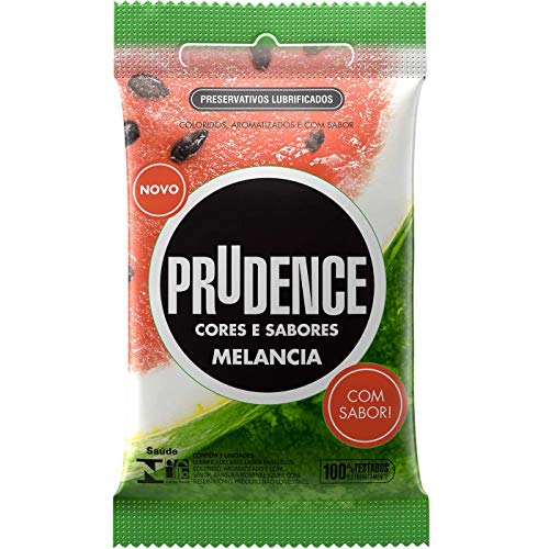 imagem de PRESERVATIVO PRUDENCE COM 3 MELANCIA
