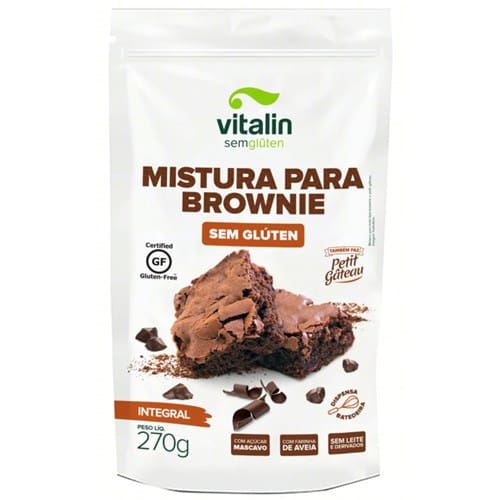 imagem de VITALIN MIST. BROWNIE  270G S/ GLUTEN