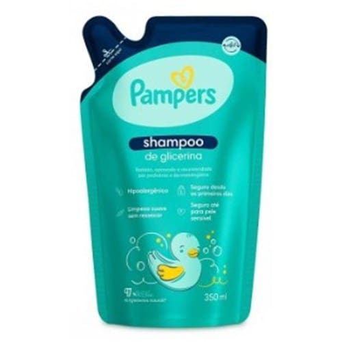 imagem de SHAMPOO PAMPERS 350ML GLICERINA REFIL