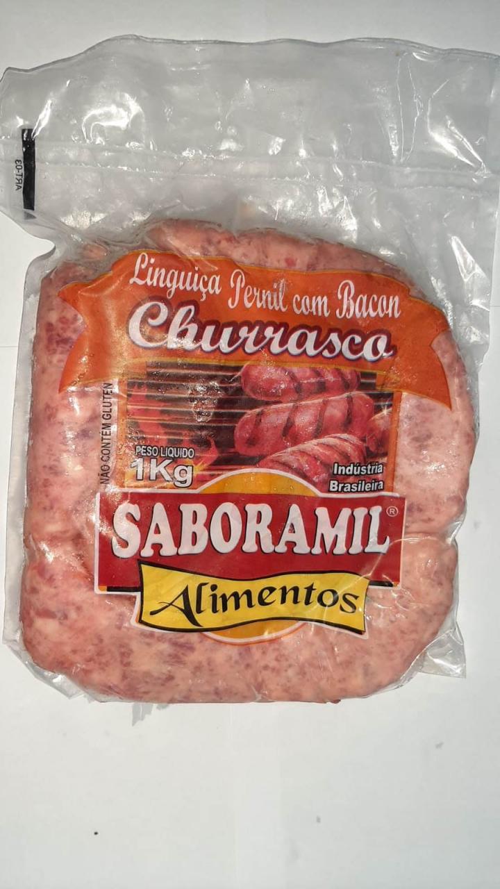 imagem de LINGUIÇA CASEIRA SABORAMIL 1KG PERNIL BACON