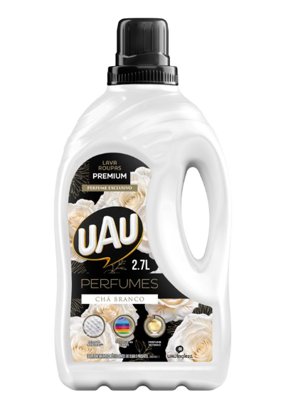 imagem de DETERGENTE LÍQUIDO UAU 2.7L CHÁ BRANCO