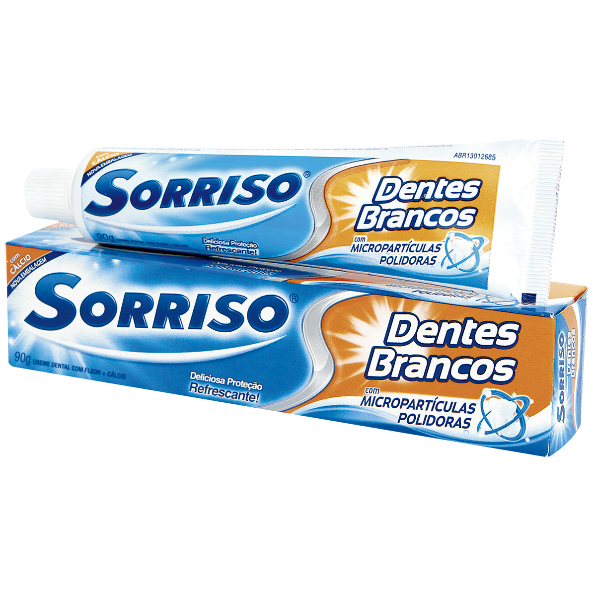 imagem de CREME DENTAL SORRISO DENTES BR TRAD 90G