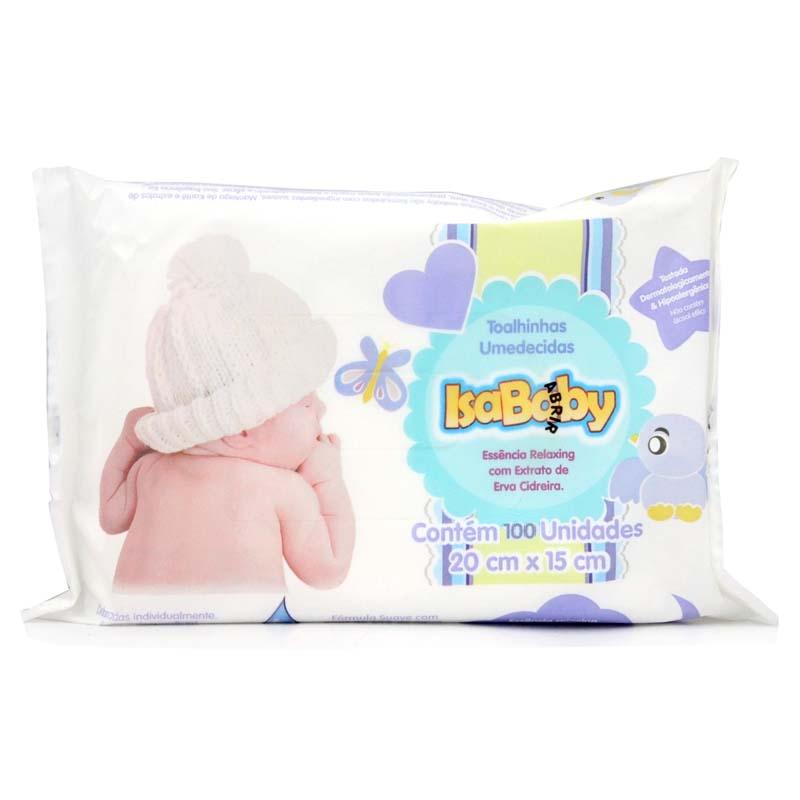 imagem de TOALHA UMEDECIDA ISABABY PROMO LV100PG90 100UN