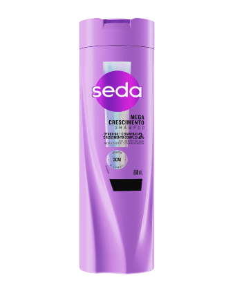 imagem de SHAMPOO SEDA 300ML MEGA CRESCIMENTO
