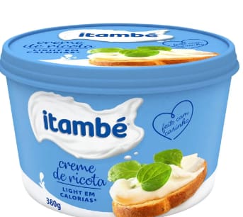 imagem de CREME RICOTA ITAMBÉ LIGHT ITAMBE 380G