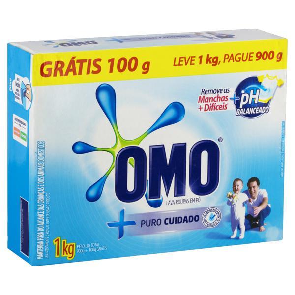 imagem de DETERGENTE PÓ OMO 800G PURO CUIDADO