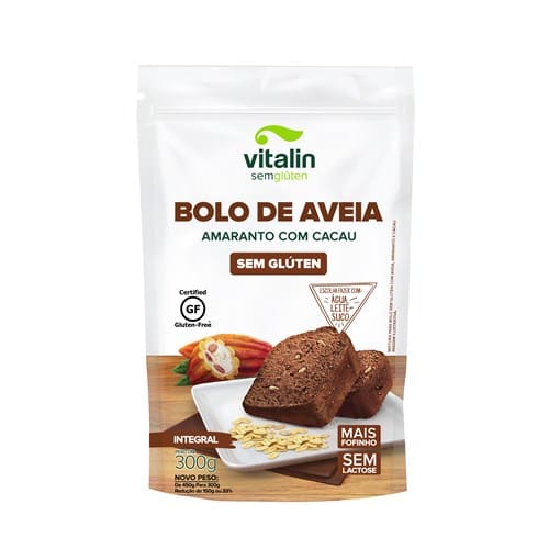 imagem de VITALIN MIST BOLO S/GLÚTEN AMARANTO 300GR
