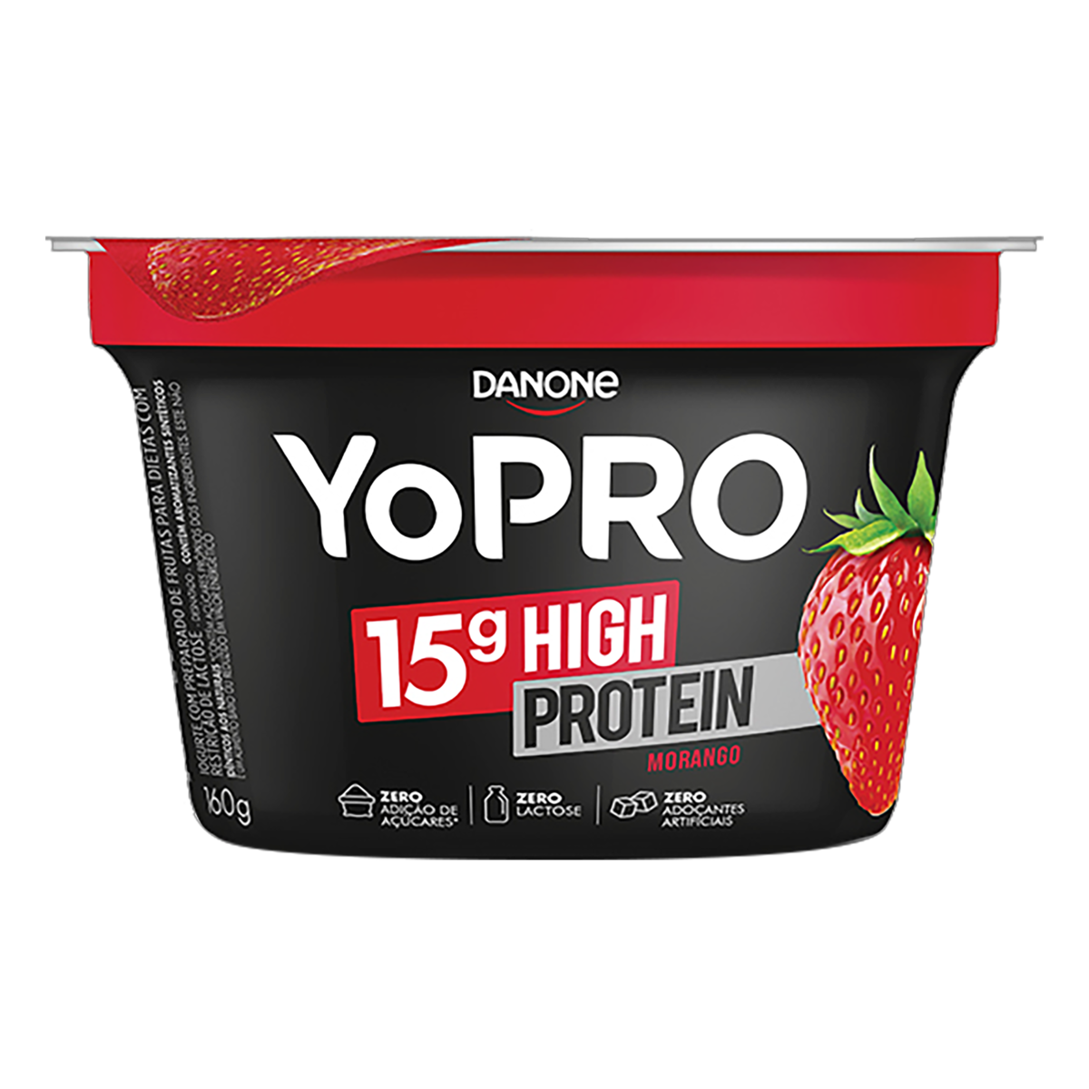 imagem de YOPRO DANONE 160G MORANGO