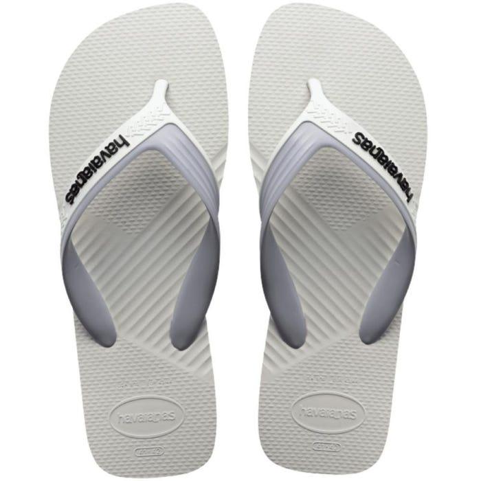 imagem de SANDÁLIA HAVAIANAS DUAL 43 44 BRANCO/CINZA GELO