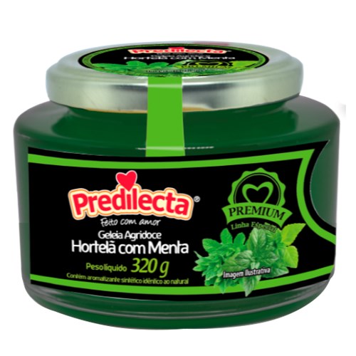 imagem de GELEIA PREDILECTA 320G HORTELÃ MENTA