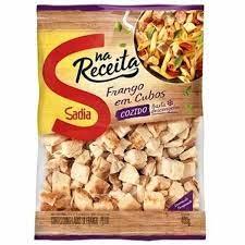 imagem de PEITO FRANGO CUBOS COZIDO SADIA 400G