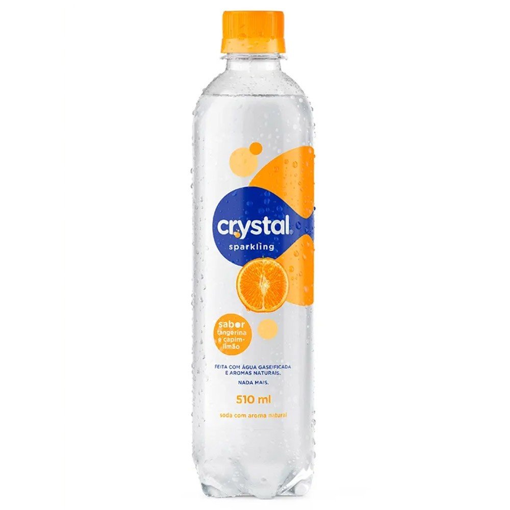 imagem de ÁGUA CRYSTAL SPARKLING FRUTAS TANGERINA 500ML