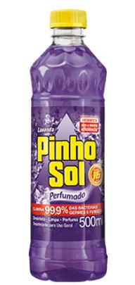 imagem de DESINFETANTE PINHO SOL 500ML LAVANDA