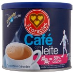 imagem de CAFÉ COM LEITE 3 CORAÇÕES 300G ORIGINAL