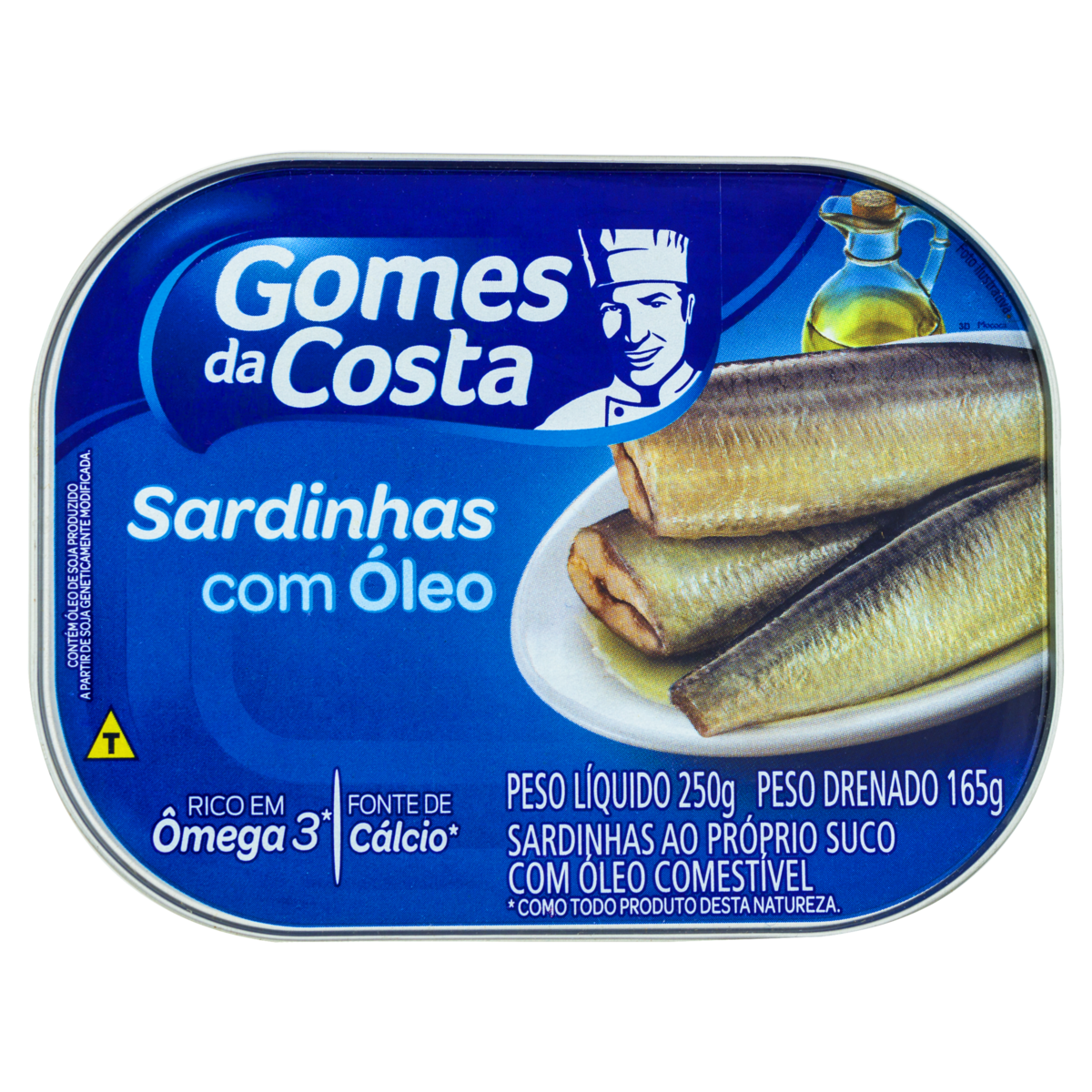 imagem de SARDINHA GOMES COSTA 250G ÓLEO