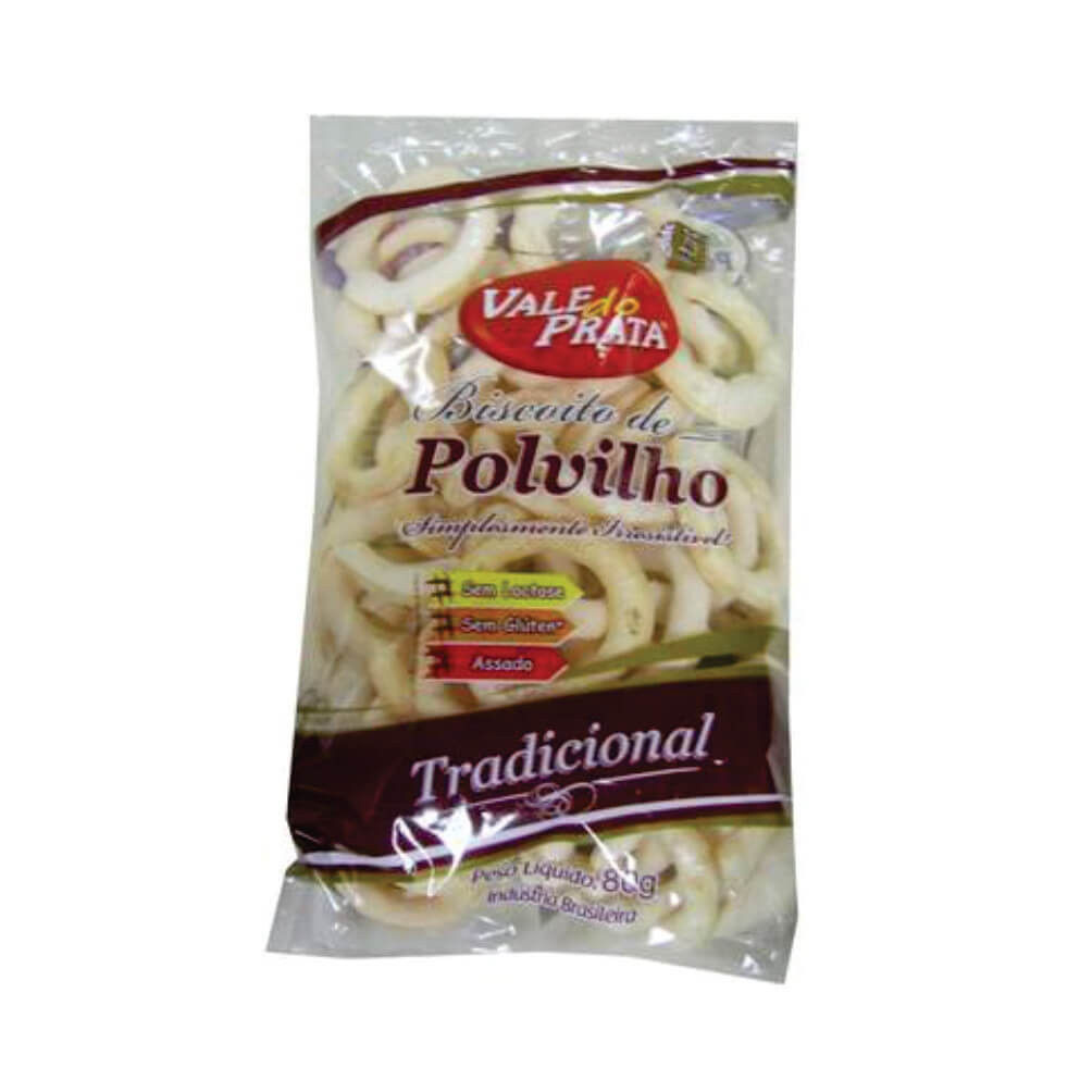 imagem de BISCOITO POLVILHO VALE PRATA PACOTE 170G