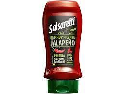 imagem de KETCHUP SALSARETTI BACON CEBOLA CAR TOP DOWN 380G