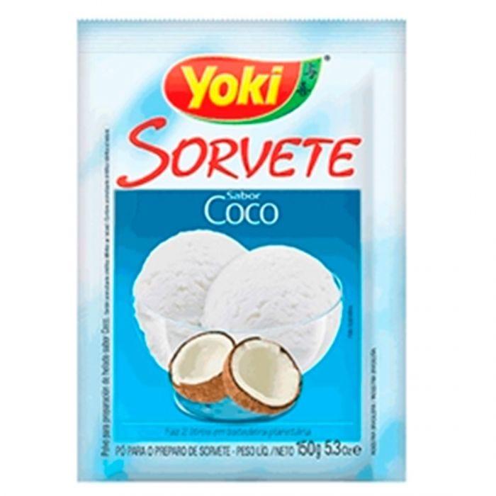 imagem de PÓ SORVETE YOKI 150G COCO