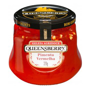 imagem de GELEIA QUEENSBERRY 320G PIMENTA VERMELHA