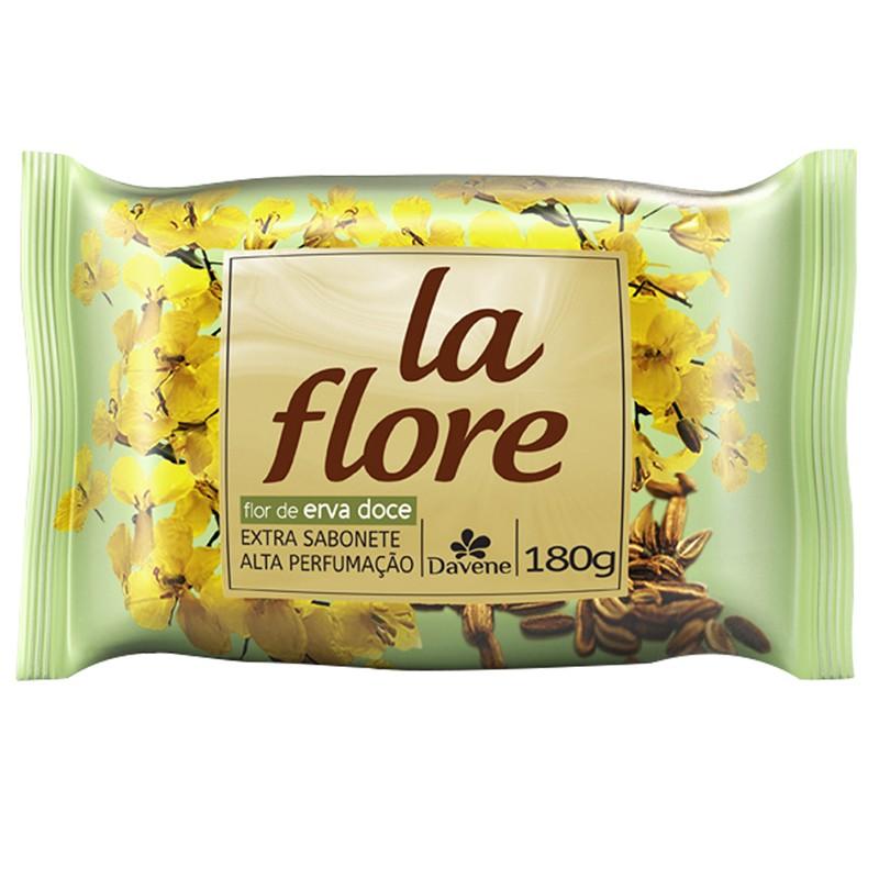 imagem de SABONETE DAVENE LA FLORE ERVA DOCE 150G