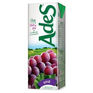 imagem de BEBIDA A BASE DE SOJA ADES UVA CAIXA 1L