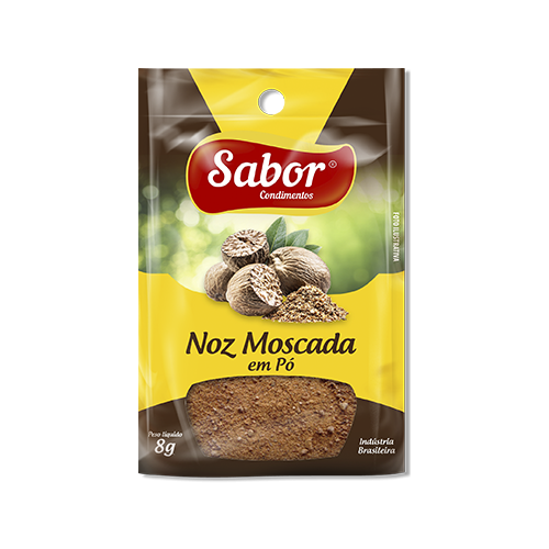 imagem de NOZ MOSCADA SABOR 8G PÓ