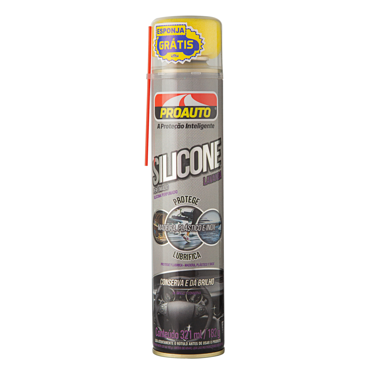 imagem de SILICONE AERO PROAUTO 321ML LAVANDA