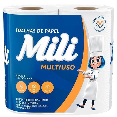 imagem de TOALHA PAPEL MILI BIANCO 100FLS