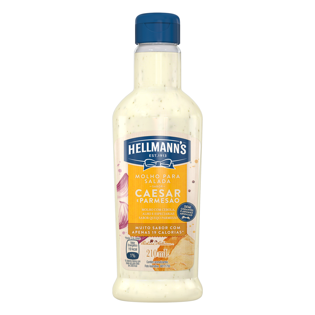 imagem de MOLHO HELLMANNS SALADA 210ML CAESAR