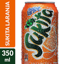 imagem de REFRIGERANTE SUKITA LARANJA LATA 350ML