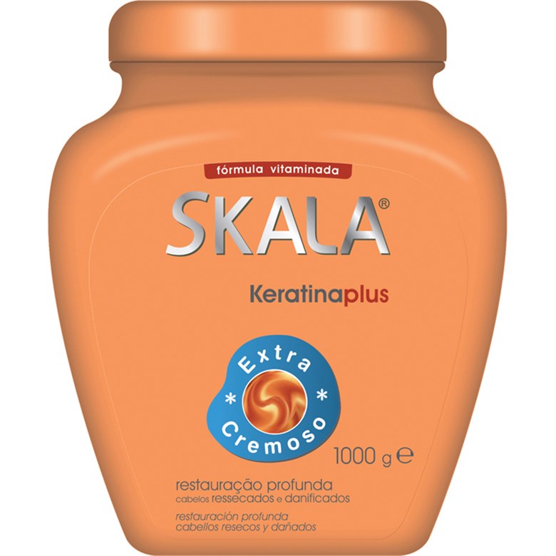 imagem de CREME SKALA TRATAMENTO KERATINA 1KG VINAG MAÇÃ