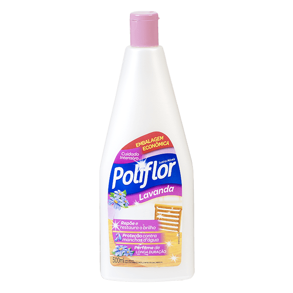 imagem de LUSTRA MÓVEIS POLIFLOR 500ML LAVANDA