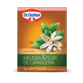 imagem de CHÁ MELISSA DR.OETKER 100G FLOR DE LARANJEIRA