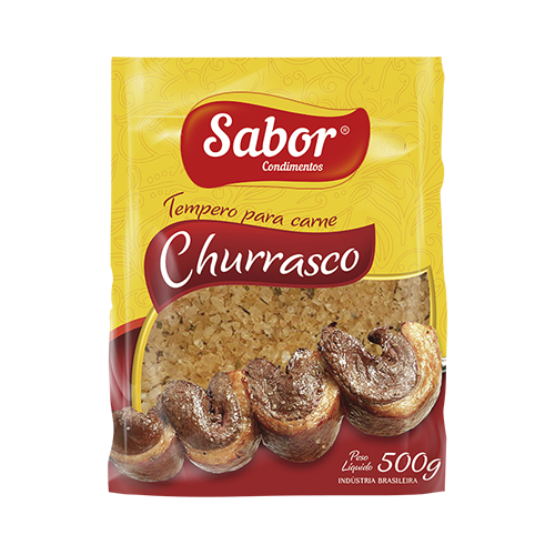 imagem de TEMPERO SABOR P CARNE DE CHURRASCO 500G