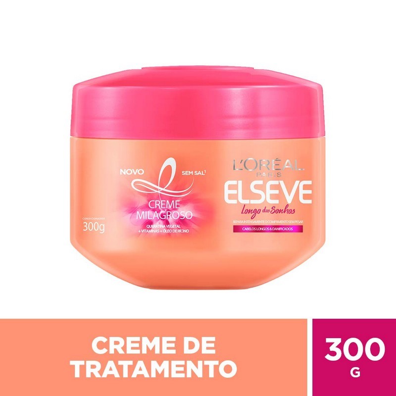 imagem de CREME TRATAMENTO ELSEVE 300G LONGO DOS SONHOS