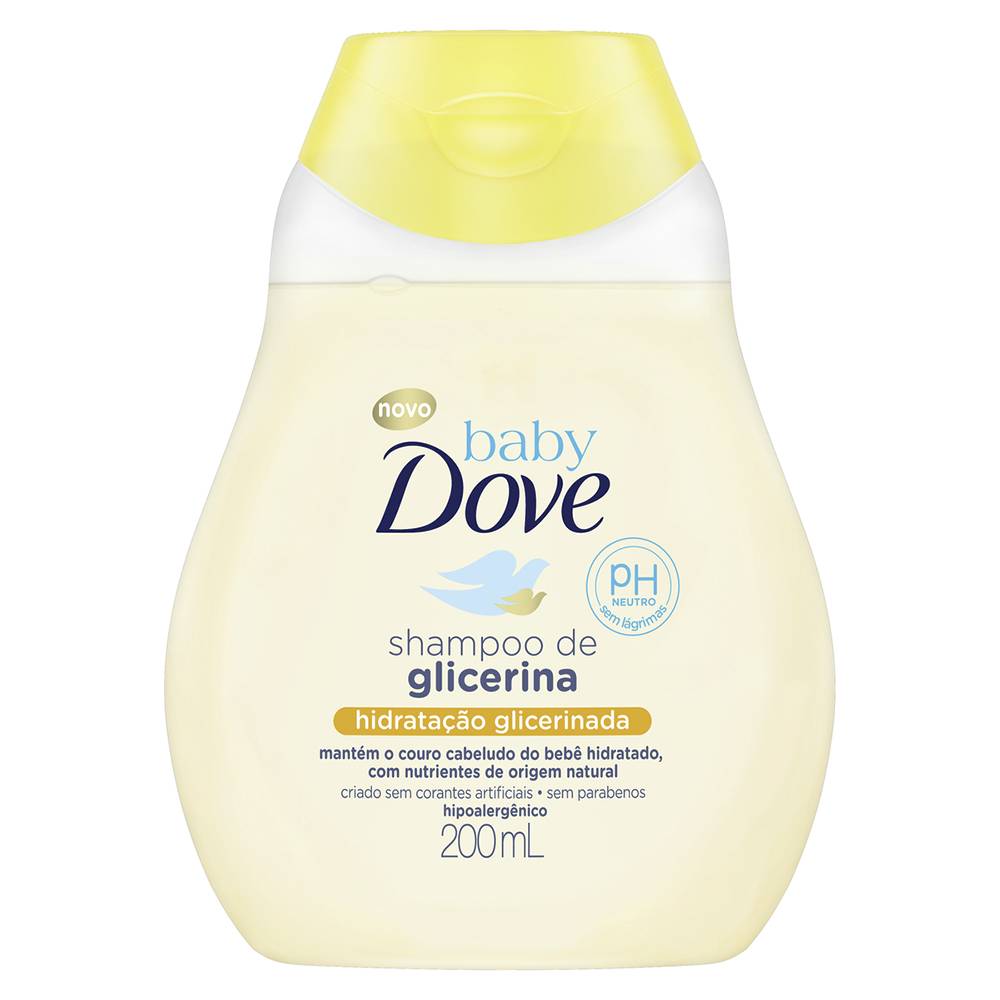 imagem de SHAMPOO DOVE 200ML BABY GLICERINA