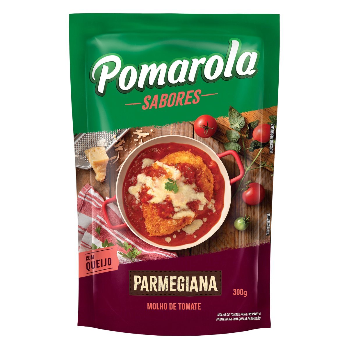 imagem de POMAROLA 340G SACHÊ PARMEGIANA