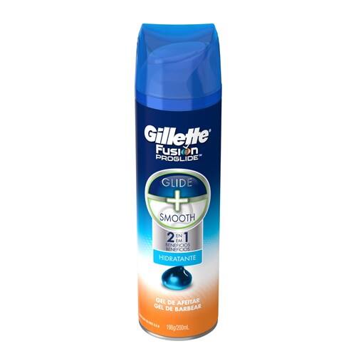 imagem de GEL BARBEAR GILLETTE FUS PROGLIDE 198G HIDRATANTE