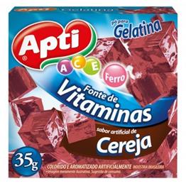 imagem de GELATINA APTI 20G CEREJA